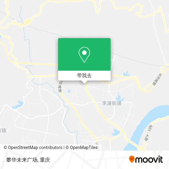 攀华未来广场地图