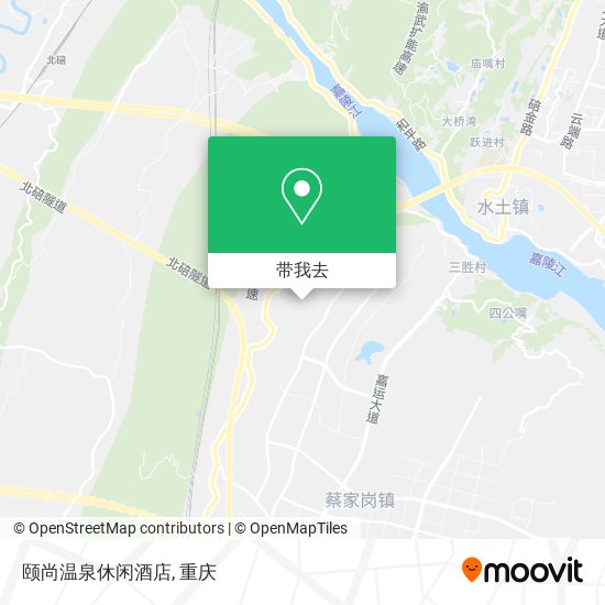 颐尚温泉休闲酒店地图