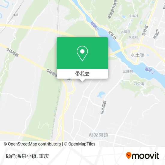 颐尚温泉小镇地图