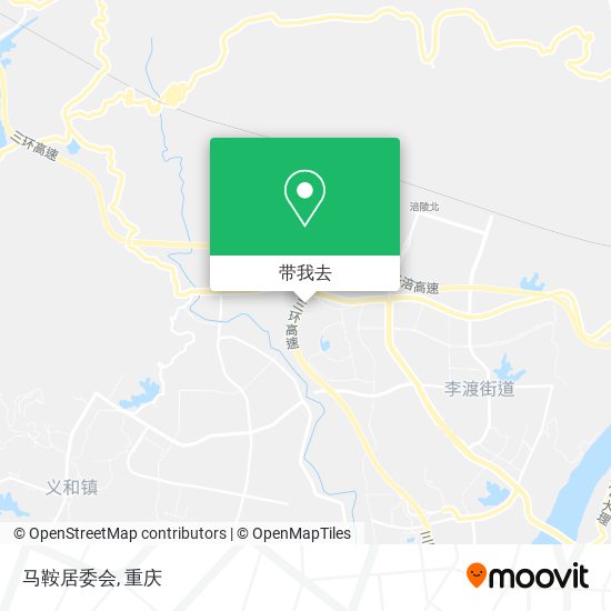 马鞍居委会地图