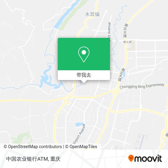 中国农业银行ATM地图