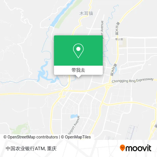中国农业银行ATM地图