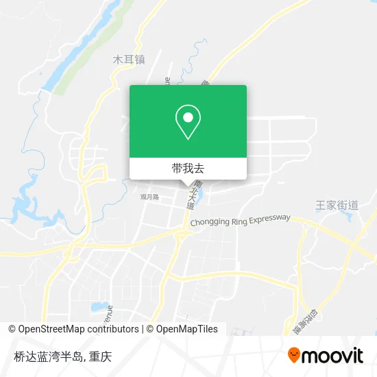 桥达蓝湾半岛地图