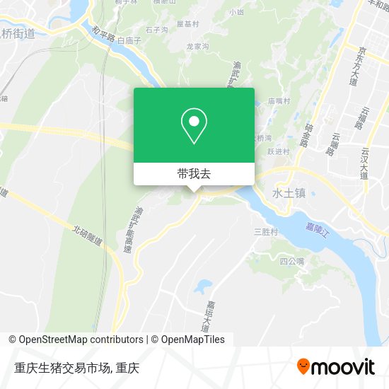 重庆生猪交易市场地图