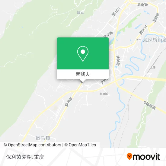保利茵梦湖地图