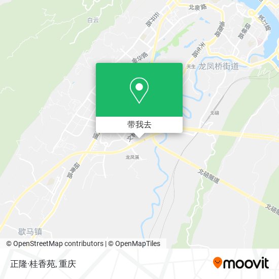 正隆·桂香苑地图