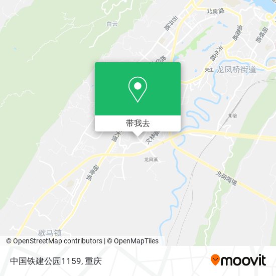 中国铁建公园1159地图