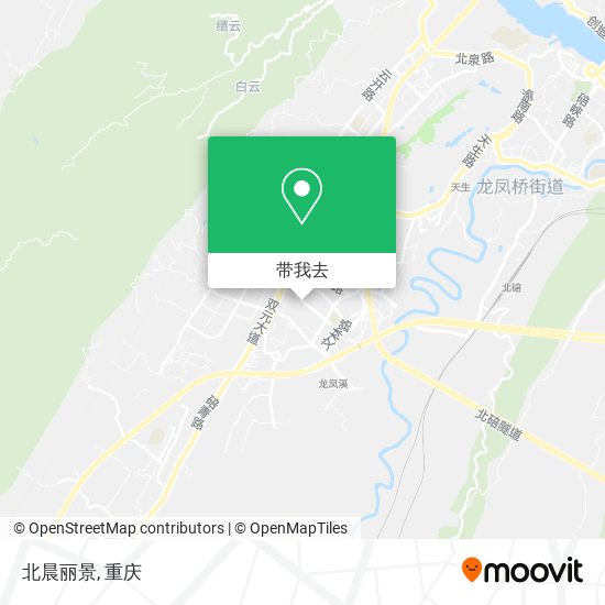 北晨丽景地图