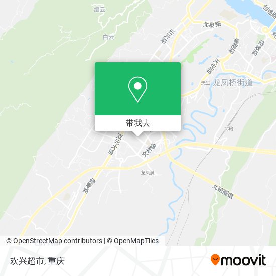 欢兴超市地图