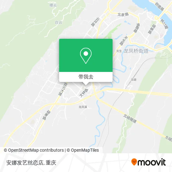 安娜发艺丝恋店地图