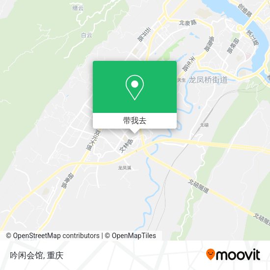 吟闲会馆地图