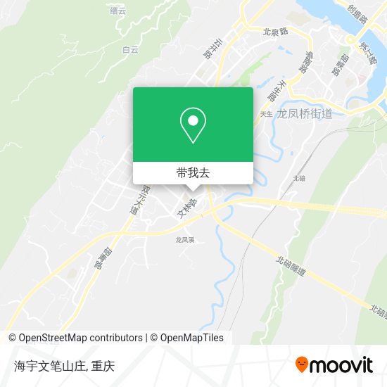 海宇文笔山庄地图