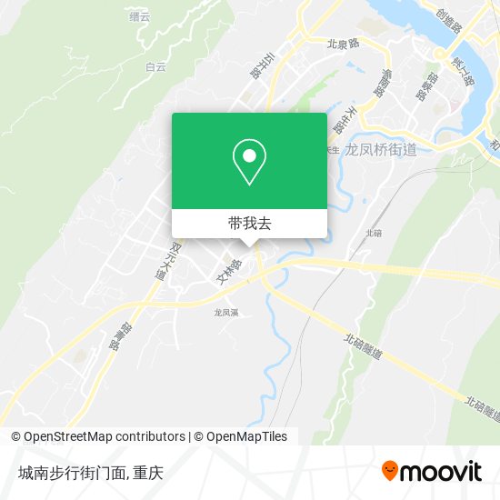 城南步行街门面地图