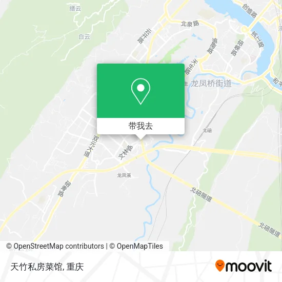 天竹私房菜馆地图
