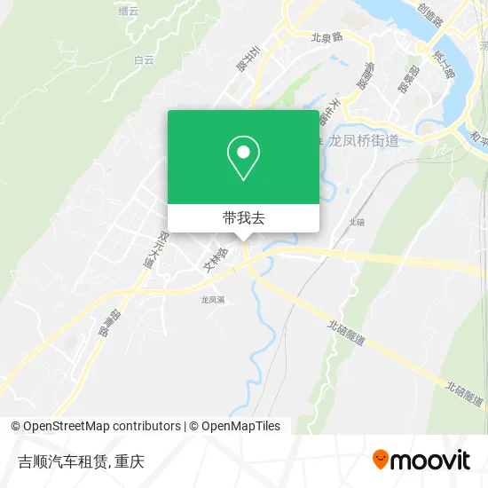 吉顺汽车租赁地图