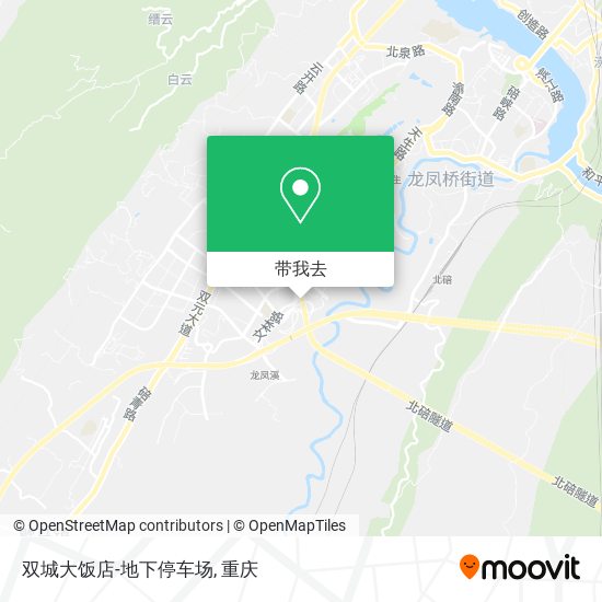 双城大饭店-地下停车场地图