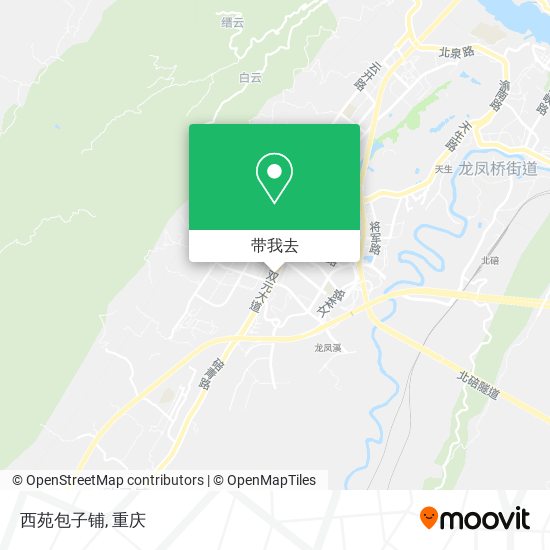 西苑包子铺地图
