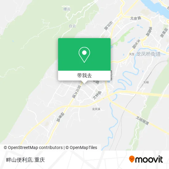 畔山便利店地图
