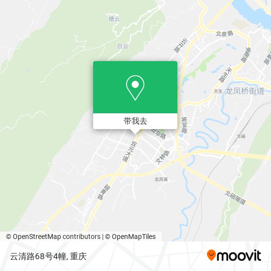 云清路68号4幢地图