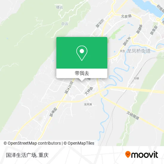 国泽生活广场地图