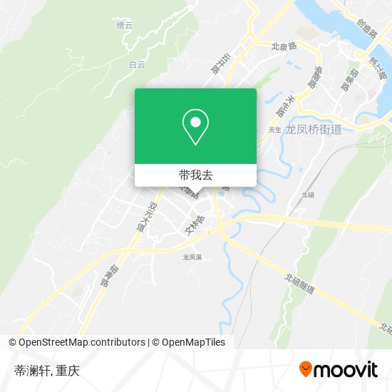 蒂澜轩地图