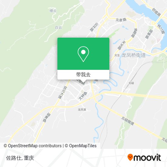 佐路仕地图