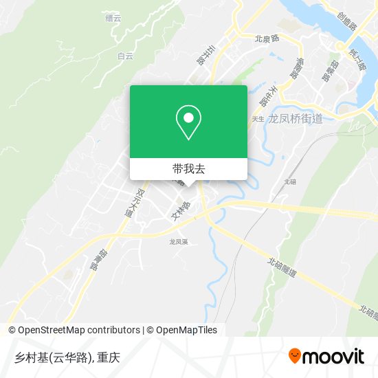 乡村基(云华路)地图