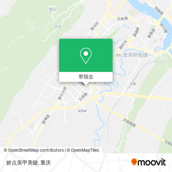 娇点美甲美睫地图