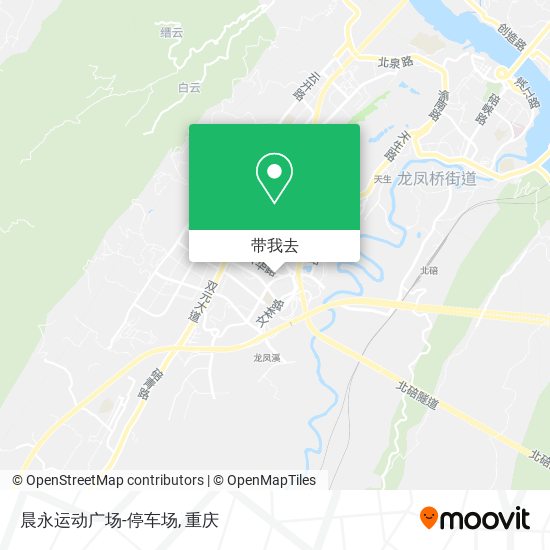晨永运动广场-停车场地图