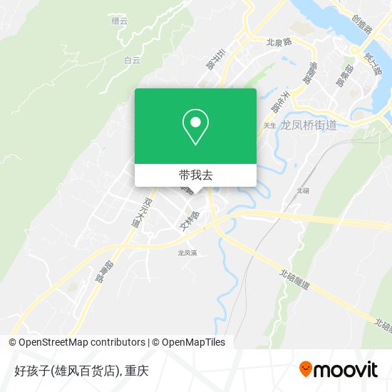 好孩子(雄风百货店)地图