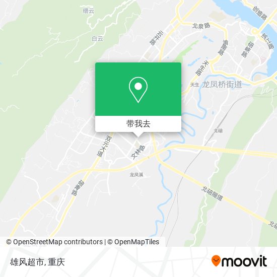 雄风超市地图