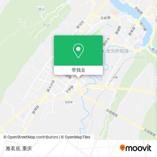 雅茗居地图
