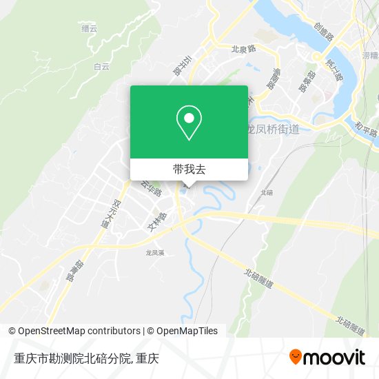 重庆市勘测院北碚分院地图