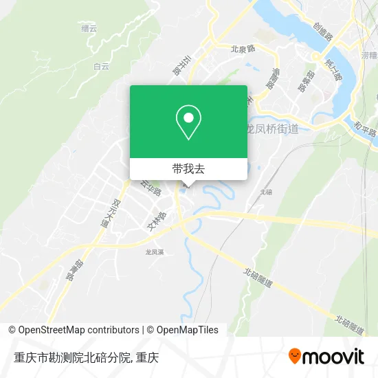 重庆市勘测院北碚分院地图