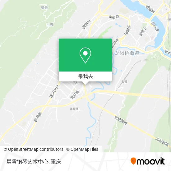 晨雪钢琴艺术中心地图