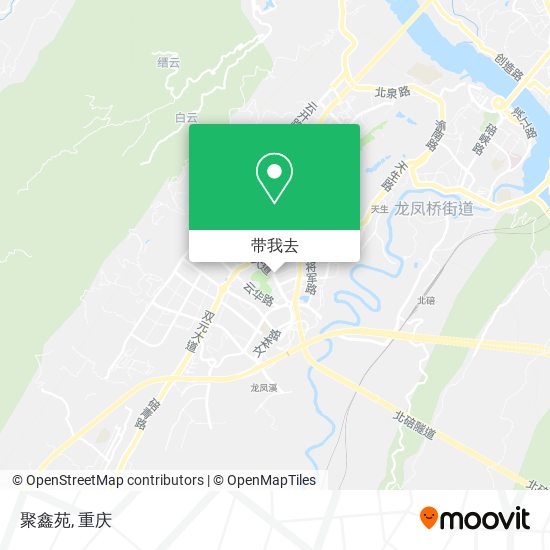 聚鑫苑地图
