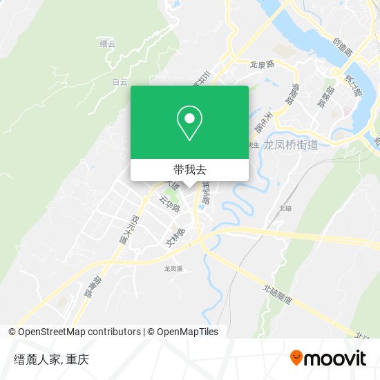 缙麓人家地图