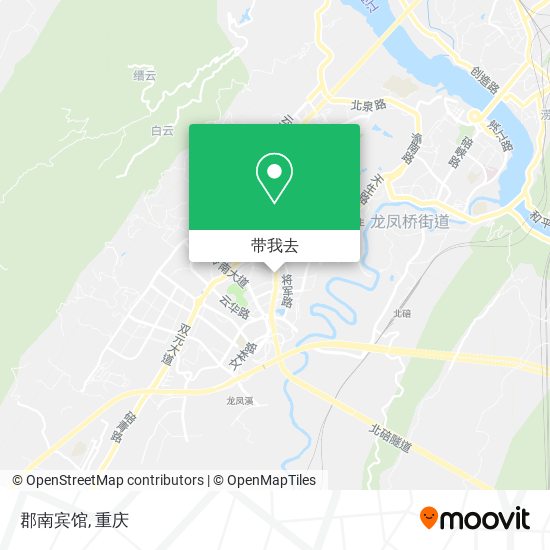 郡南宾馆地图