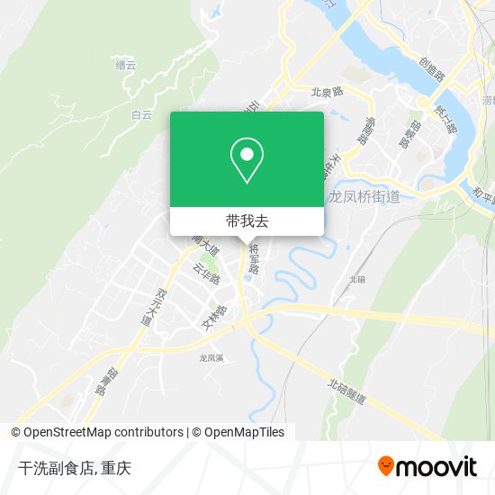 干洗副食店地图