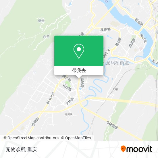 宠物诊所地图