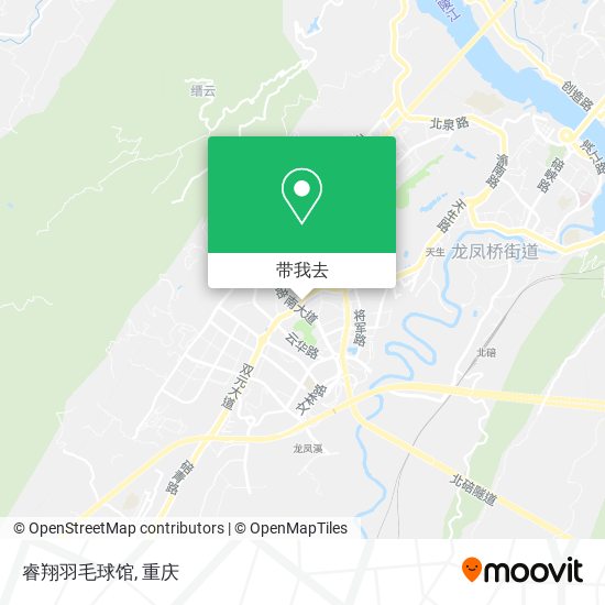 睿翔羽毛球馆地图