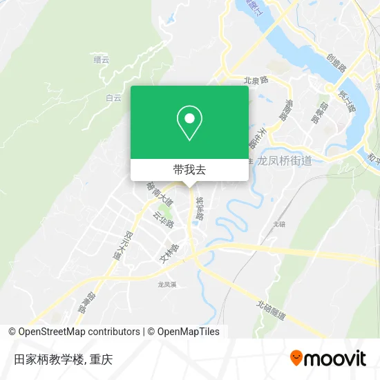 田家柄教学楼地图