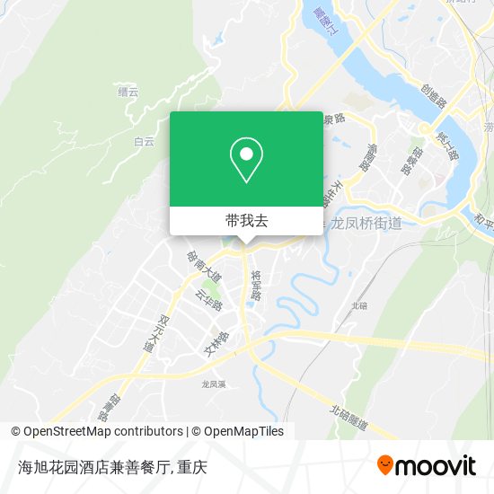 海旭花园酒店兼善餐厅地图