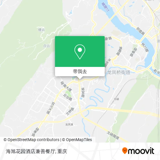 海旭花园酒店兼善餐厅地图