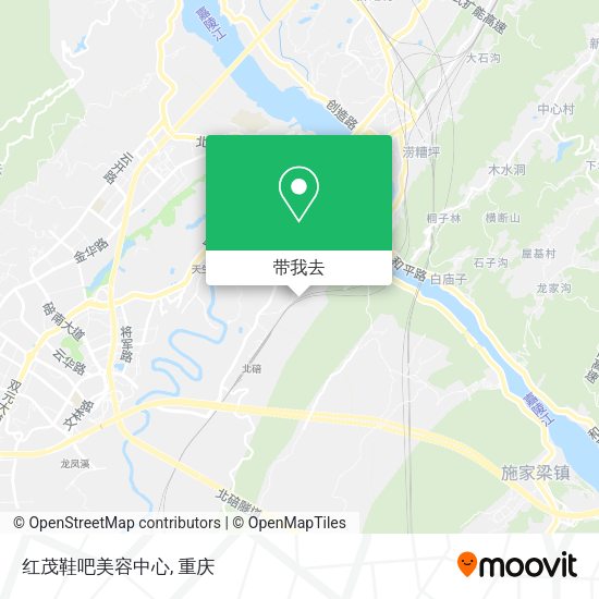 红茂鞋吧美容中心地图