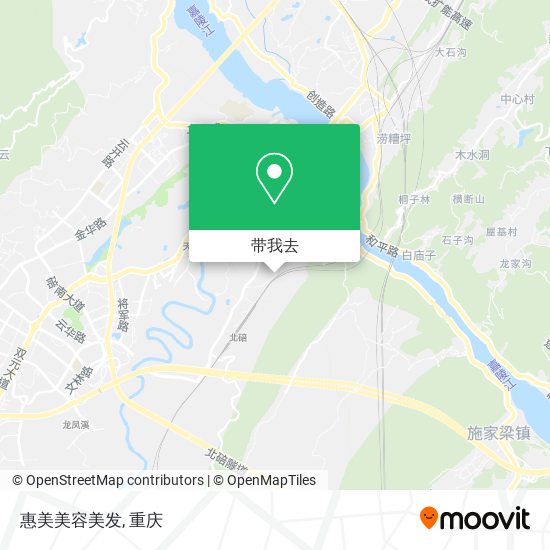 惠美美容美发地图