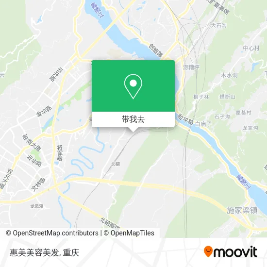 惠美美容美发地图