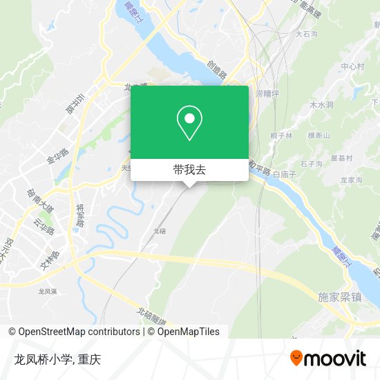 龙凤桥小学地图