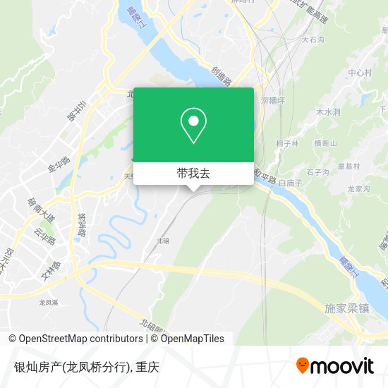 银灿房产(龙凤桥分行)地图