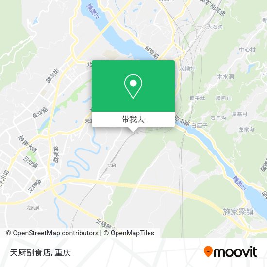 天厨副食店地图